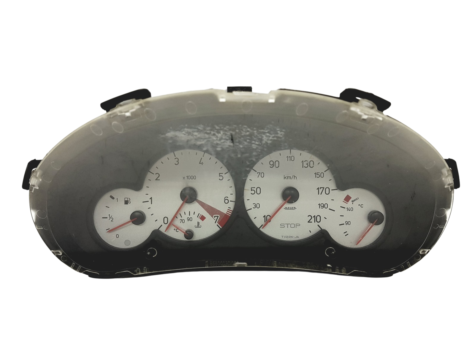 Tacho Kombiinstrument Peugeot 206 9648837180 000643406 42387 main product photo