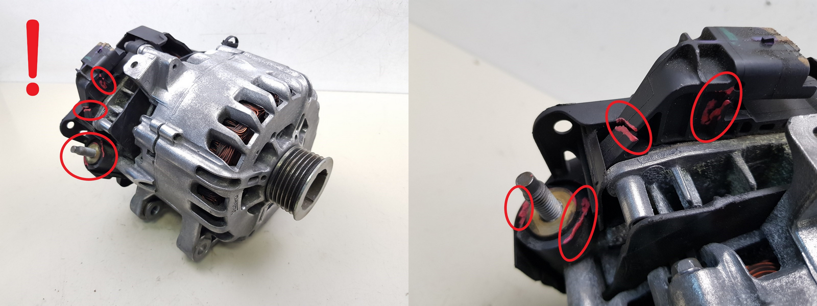 Lichtmaschine Generator 9675753680-02 2612707B 37VE50 Valeo Peugeot 1.6 HDI main product photo