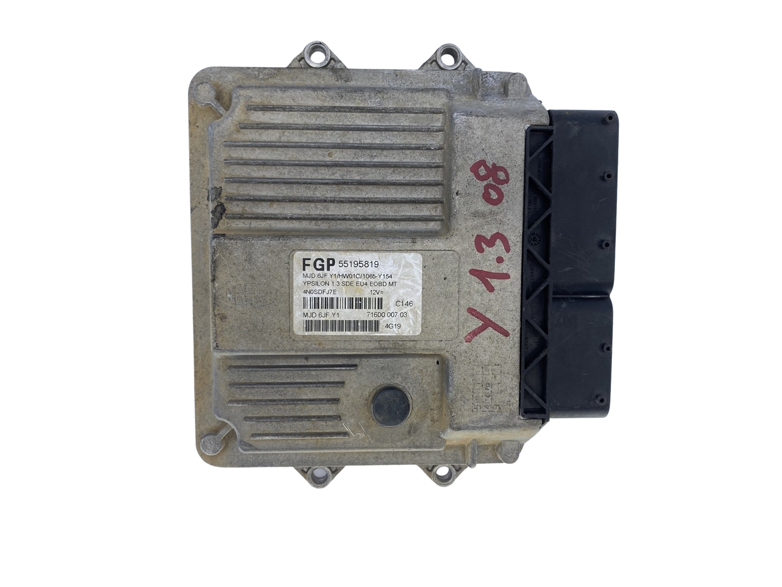 Steuergerät 55195819 MJD6JF.Y1 71600.007.03 Lancia Marelli 51431 main product photo