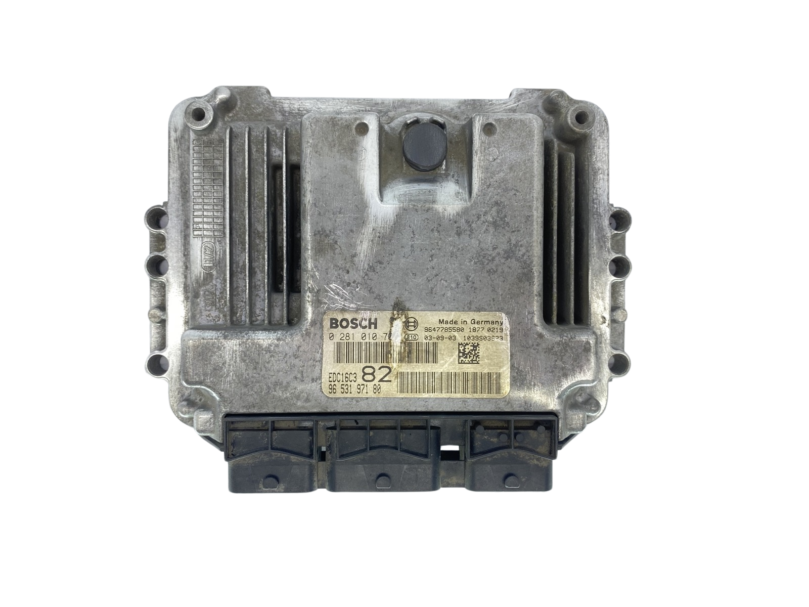 Steuergerät 0281010707 9653197180 9647785580 PSA Bosch 63577 main product photo