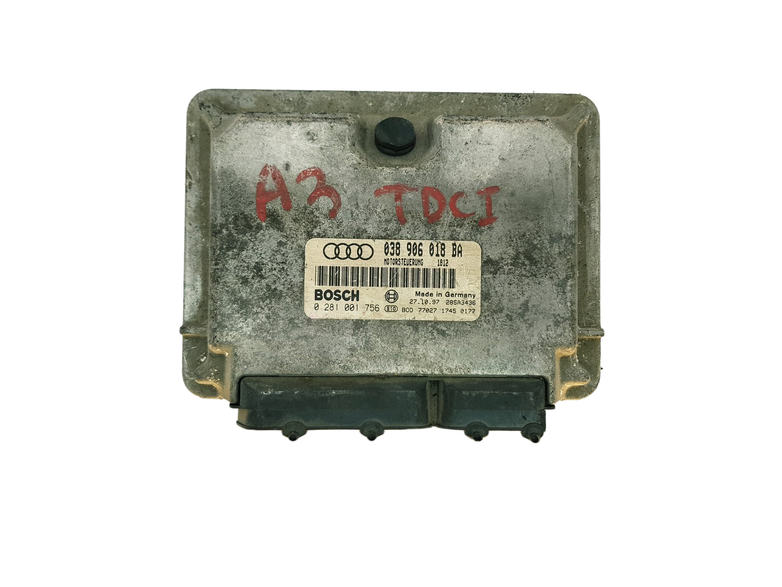 Steuergerät 038906018BA 0281001756 Audi Bosch 33026 main product photo