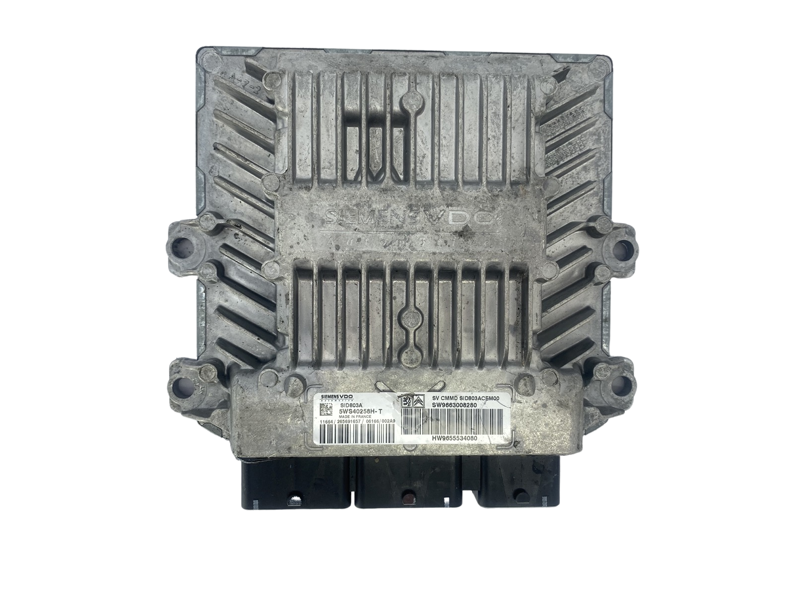Steuergerät 5WS40258H-T 9663008280 9655534080 PSA Siemens main product photo