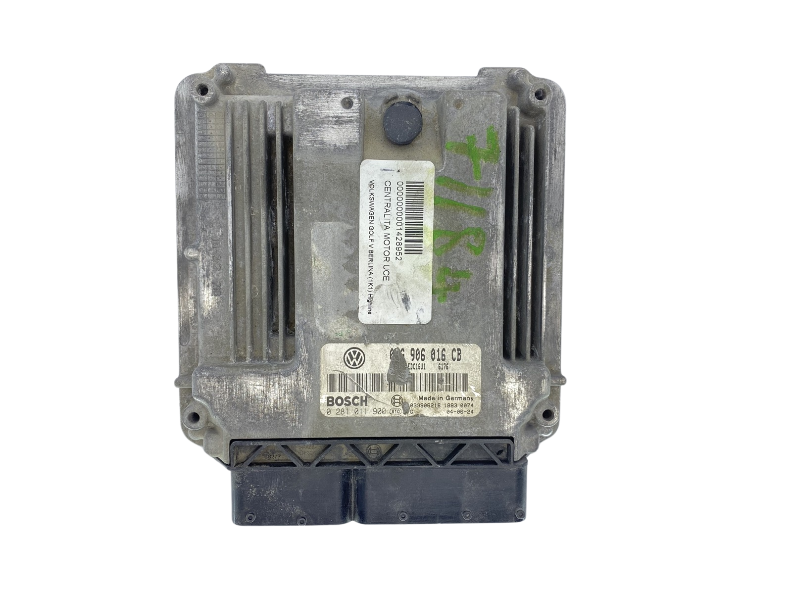 Steuergerät 03G906016CB 0281011900 VW Bosch 62996 main product photo