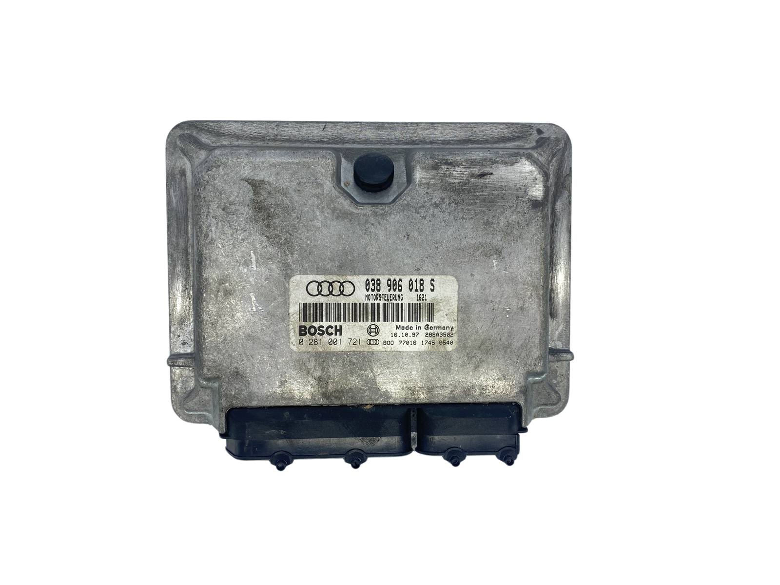 Steuergerät 038906018S 0281001721 Audi Bosch 62976 main product photo