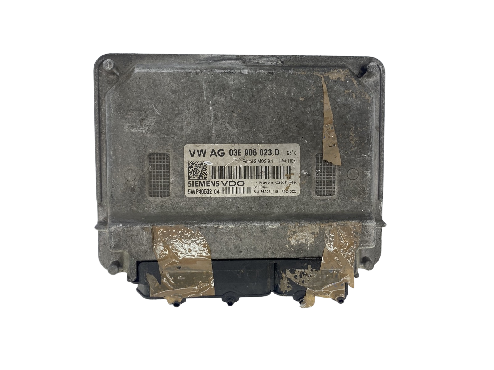 Steuergerät 03E906023D 5WP40502 04 VW Seat Siemens 51712 main product photo