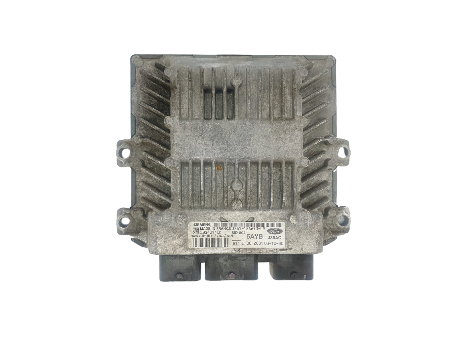 Steuergerät 3S61-12A650-LB 5WS40140D-T SID 804 Ford Siemens 42713 main product photo