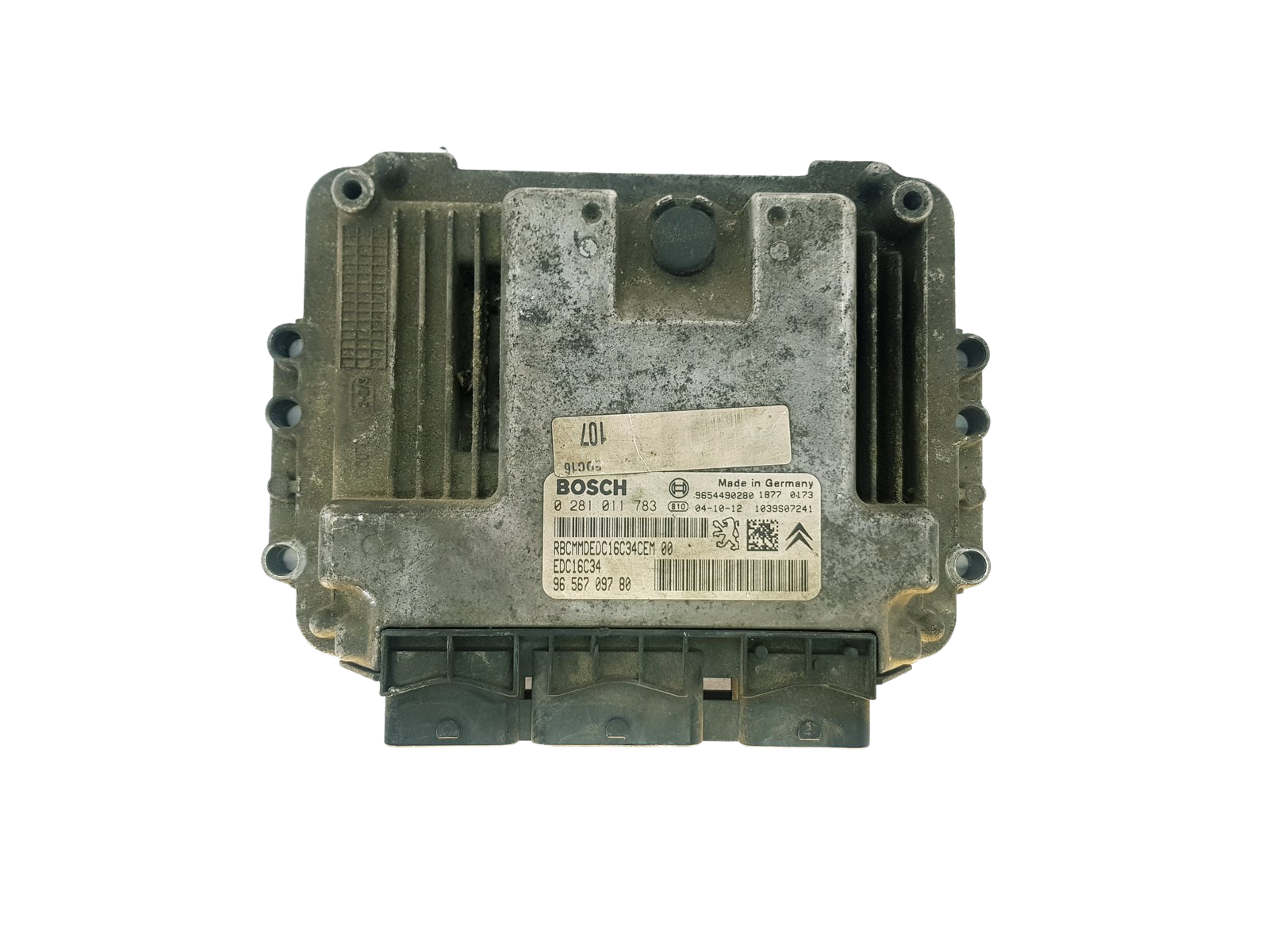 Steuergerät 0281011783 9656709780 9654490280 PSA Bosch 33327 main product photo