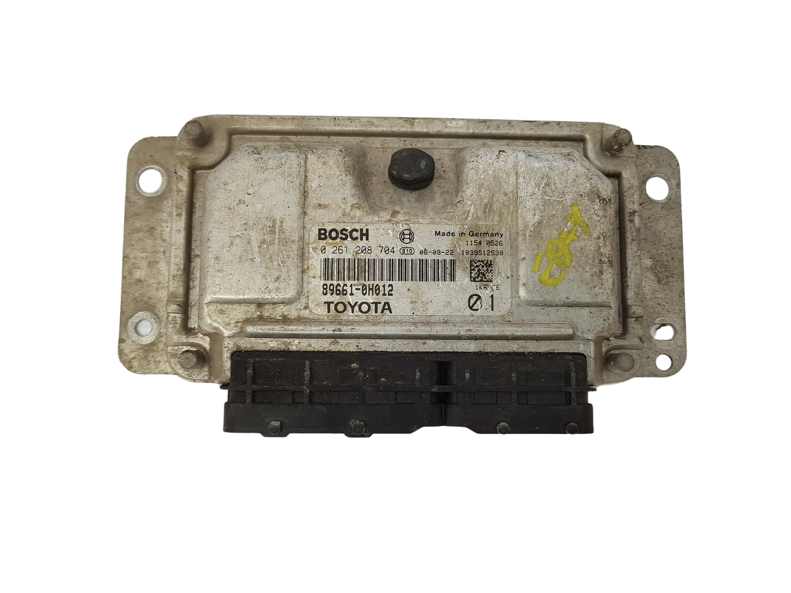 Steuergerät Toyota PSA 89661-0H012 0261208704 Bosch 16005 main product photo