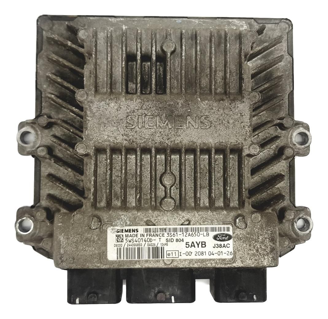 Steuergerät 3S61-12A650-LB 5WS40140D-T SID 804 Ford Siemens 13887 main product photo