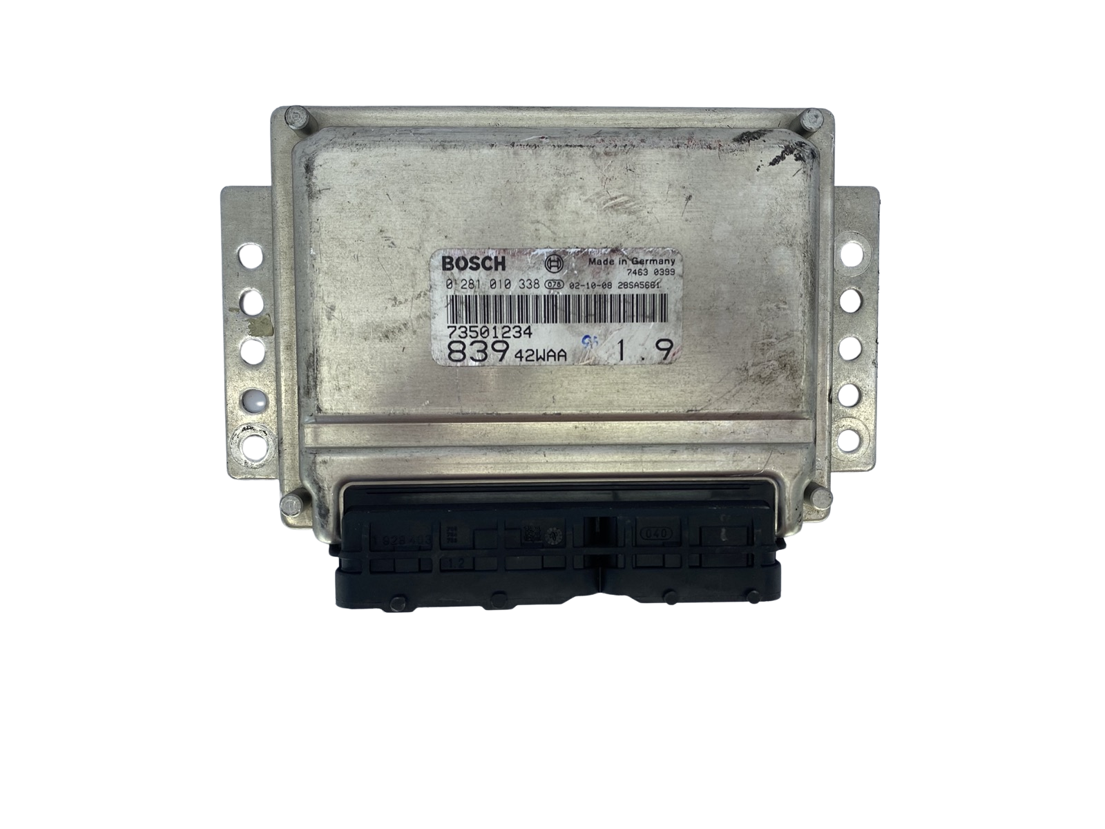 Steuergerät 73501234 0281010338 83942WAA Lancia Bosch 51377 main product photo
