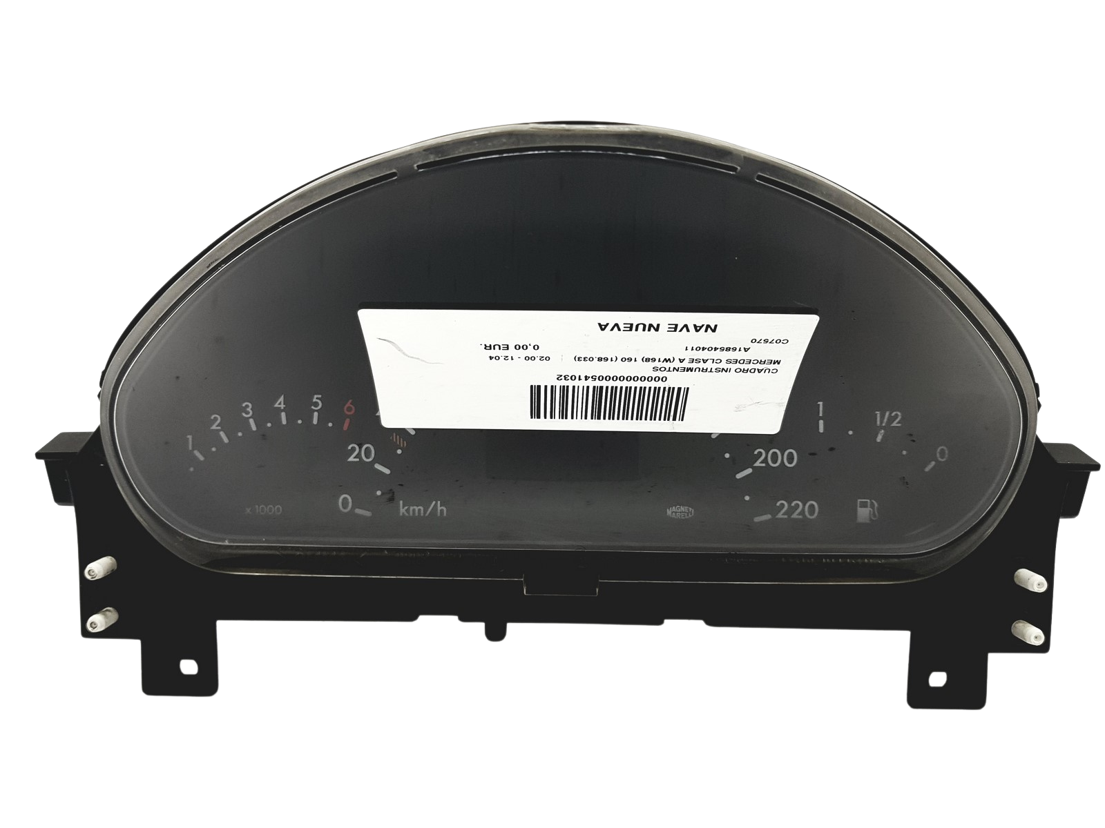 Tacho Kombiinstrument Mercedes A W168 A1685404011 56582 main product photo