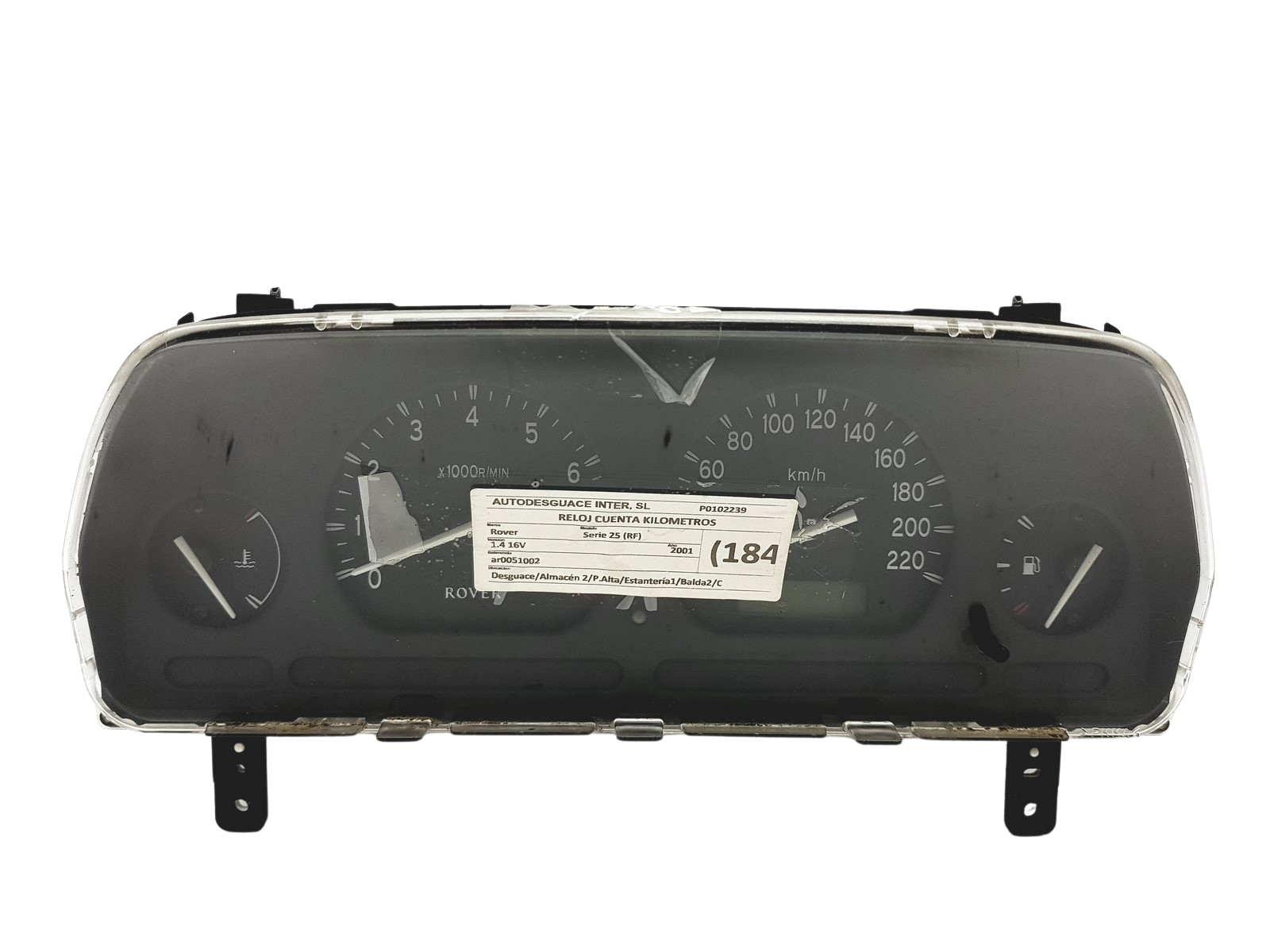 Tacho Kombiinstrument Rover 25 AR-0051-001 AR0051001 57785 main product photo