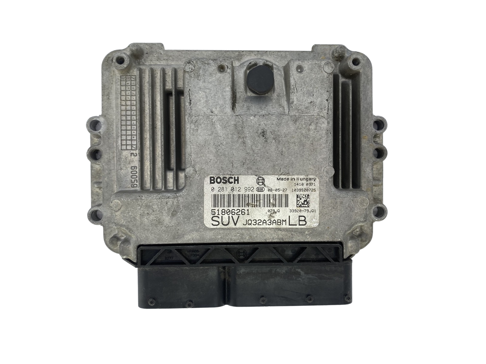 Steuergerät 0281012992 51806261 JQ32A3ABM Fiat Bosch 53336 main product photo