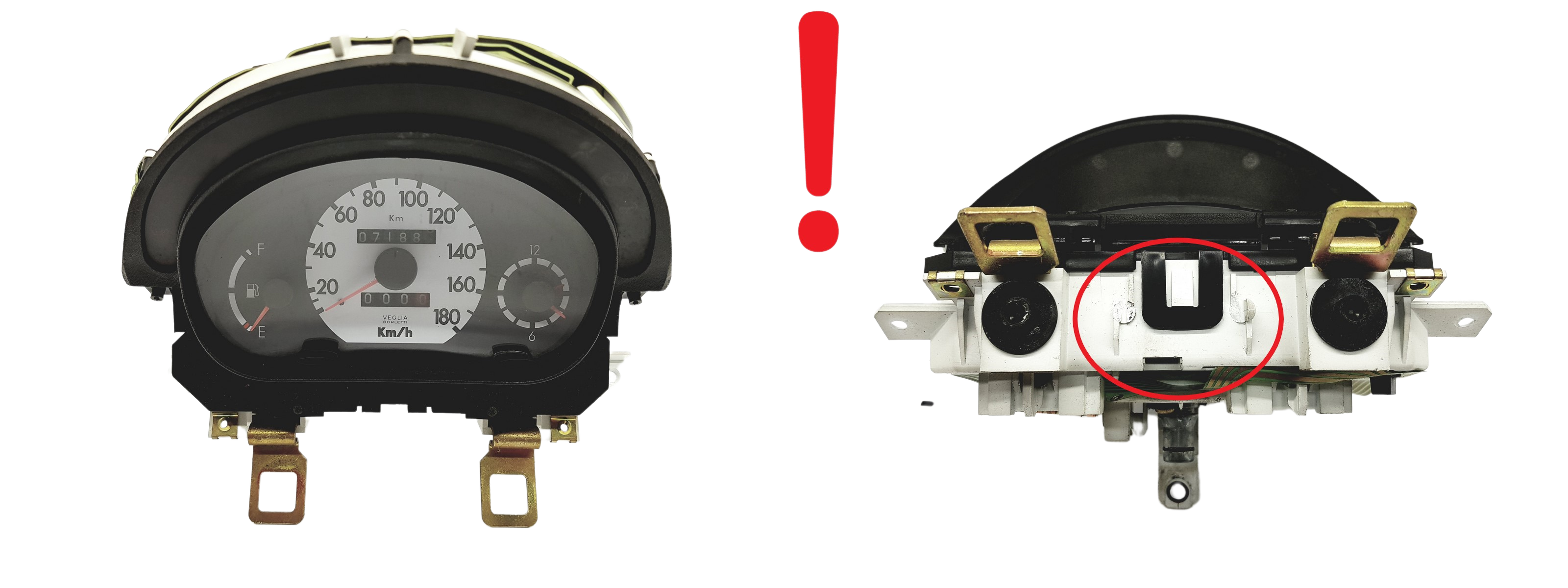 Tacho Kombiinstrument Fiat Seicento 6062680210A 59656 main product photo