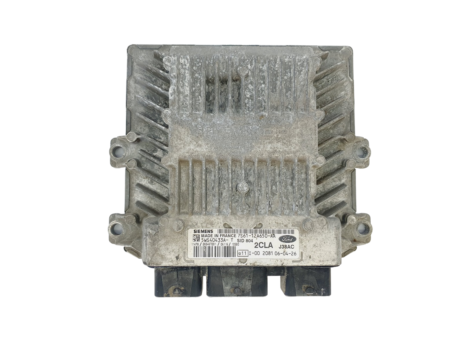 Steuergerät 7S61-12A650-AA 5WS40433A-T SID 804 Ford Siemens 38112 main product photo