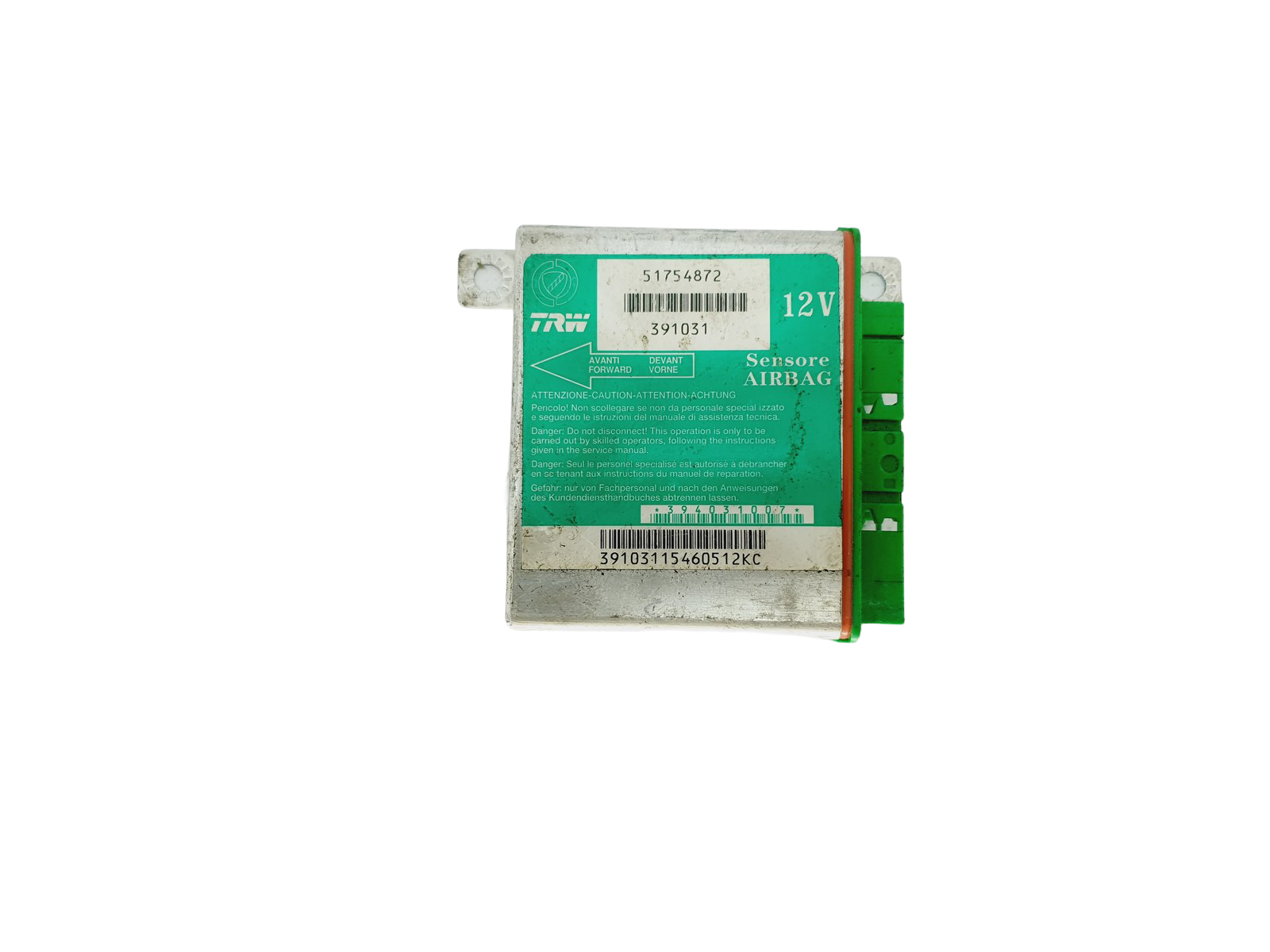 Steuergerät 51754872 391031 Fiat TRW main product photo