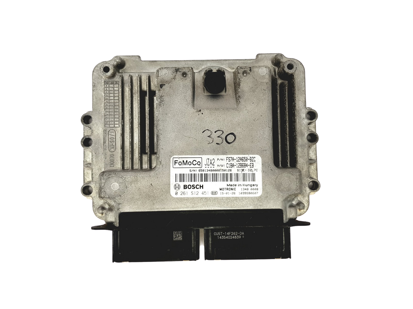 Steuergerät 0261S12451 FS7A-12A650-BZC C1BA-12B684-EB Ford Bosch main product photo