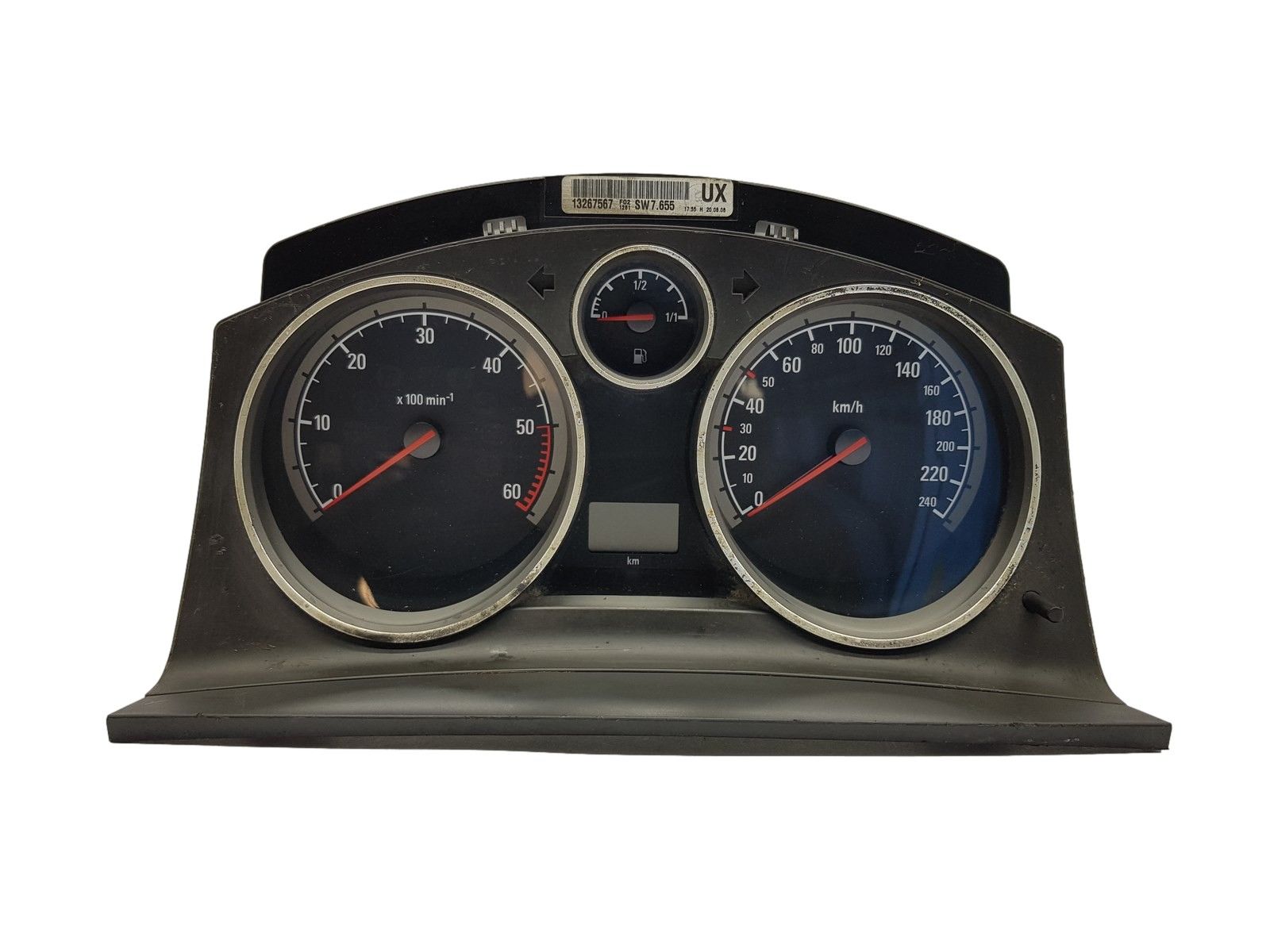 Tacho Kombiinstrument Opel Astra H Zafira B 13267567UX 2395 main product photo
