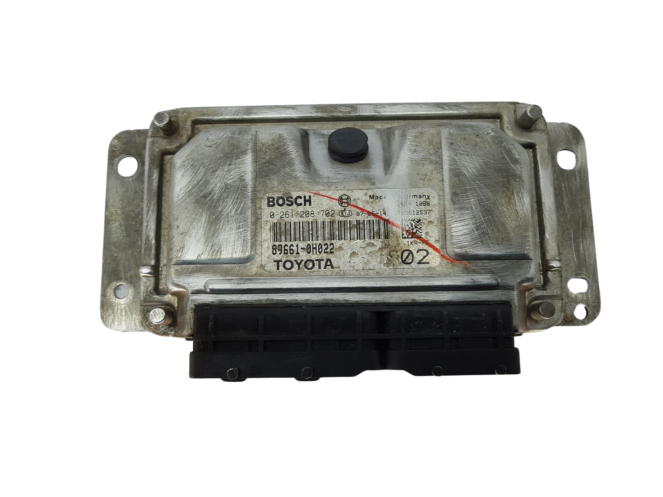 Steuergerät PSA Toyota 89661-0H022 0261208702 Bosch 16514 main product photo