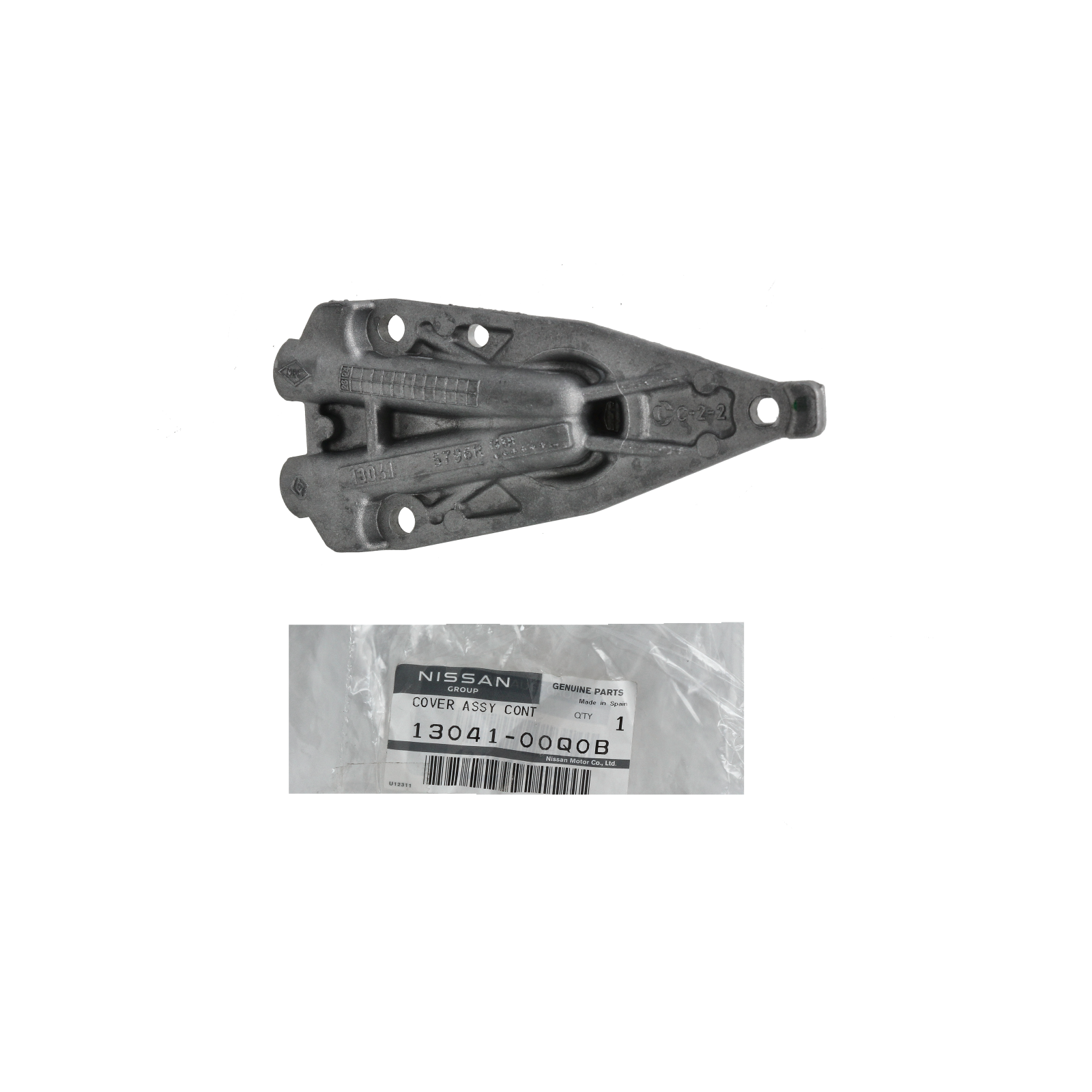 Motorabdeckung Original 1304100Q0B 130415796R Nissan Renault Dacia main product photo
