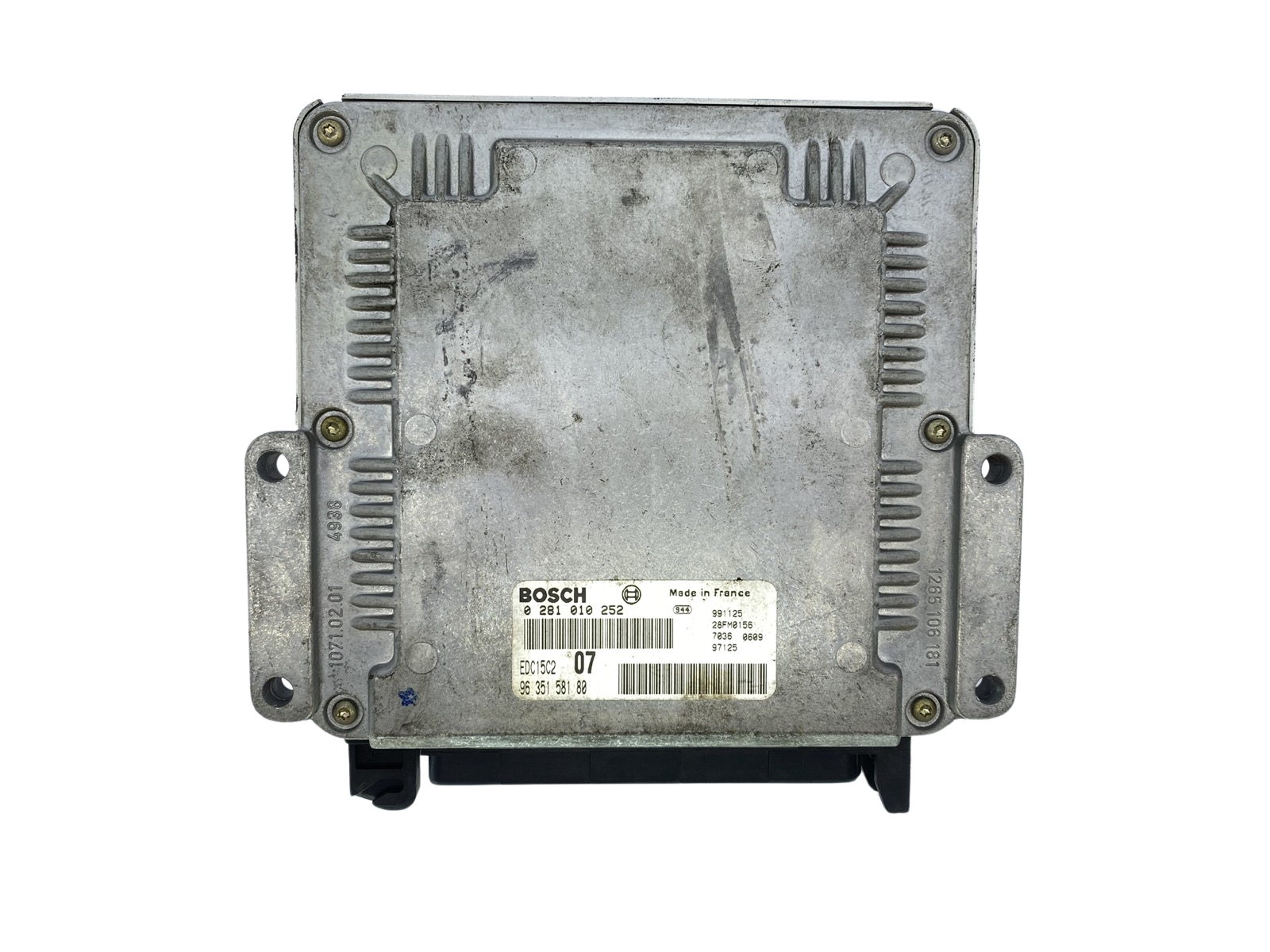 Steuergerät 0281010252 9635158180 28FM0156 PSA Bosch 63336 main product photo