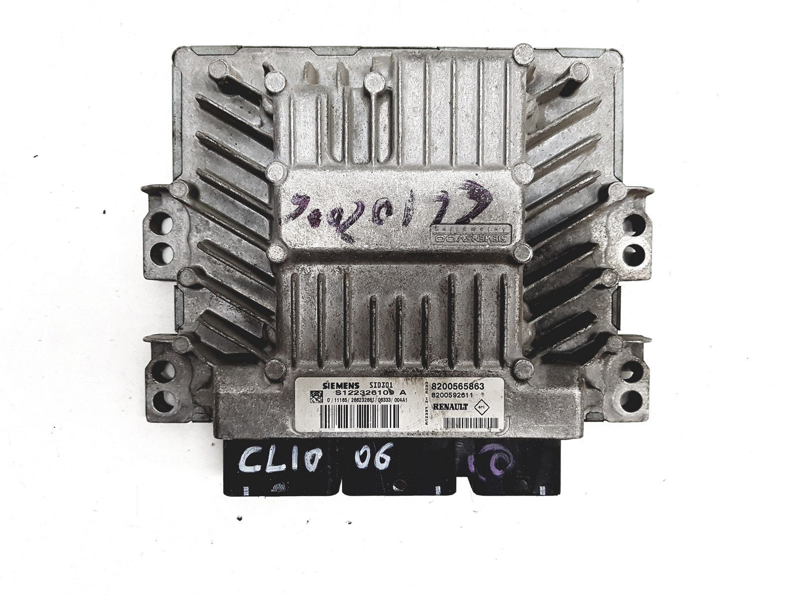 Steuergerät S122326109A SID301 8200565863 8200592611 Renault 12649 main product photo