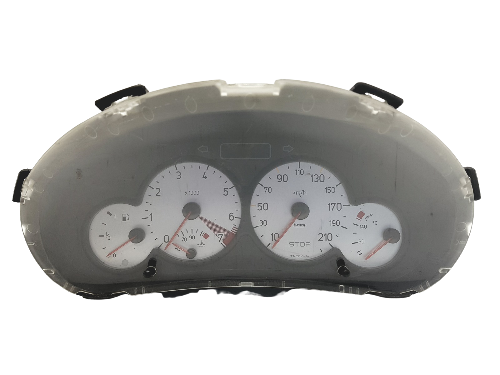 Tacho Kombiinstrument Peugeot 206 9645847380 43631 main product photo