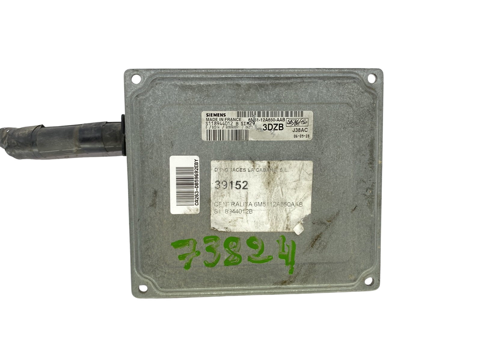 Steuergerät S118944012B 6M51-12A650-AAB Ford Siemens 59692 main product photo