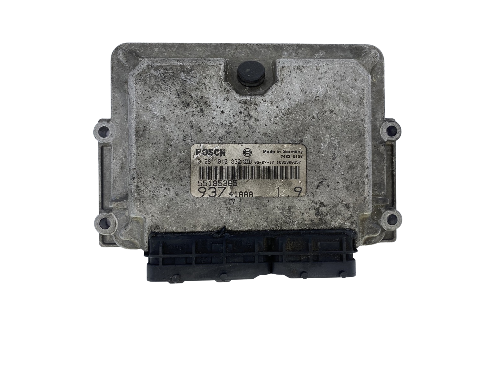 Steuergerät 55185365 0281010332 41AAA Alfa Romeo Bosch 53288 main product photo