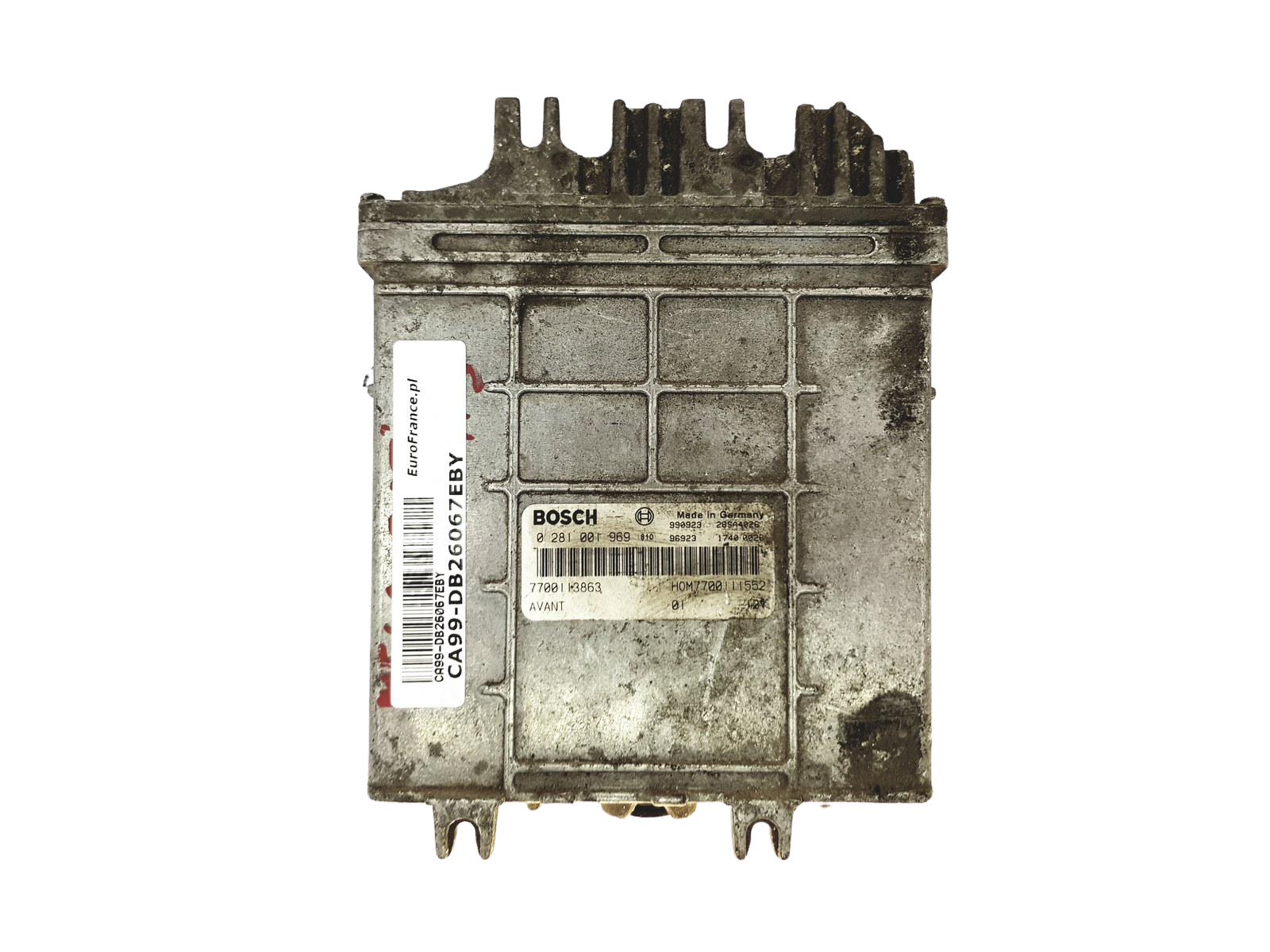 Steuergerät 0281001969 7700113863 7700111552 Renault Bosch 26067 main product photo