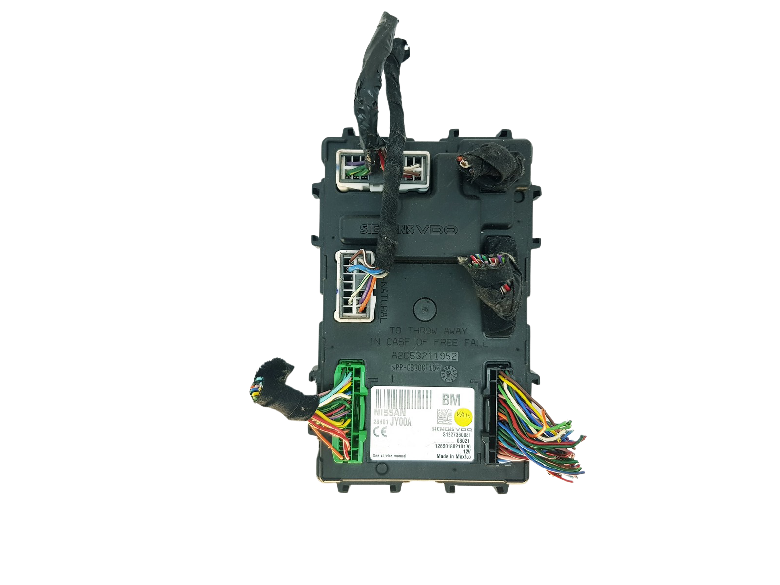 Steuergerät Moduł BCM 284B1JY00A S122736008I Renault main product photo