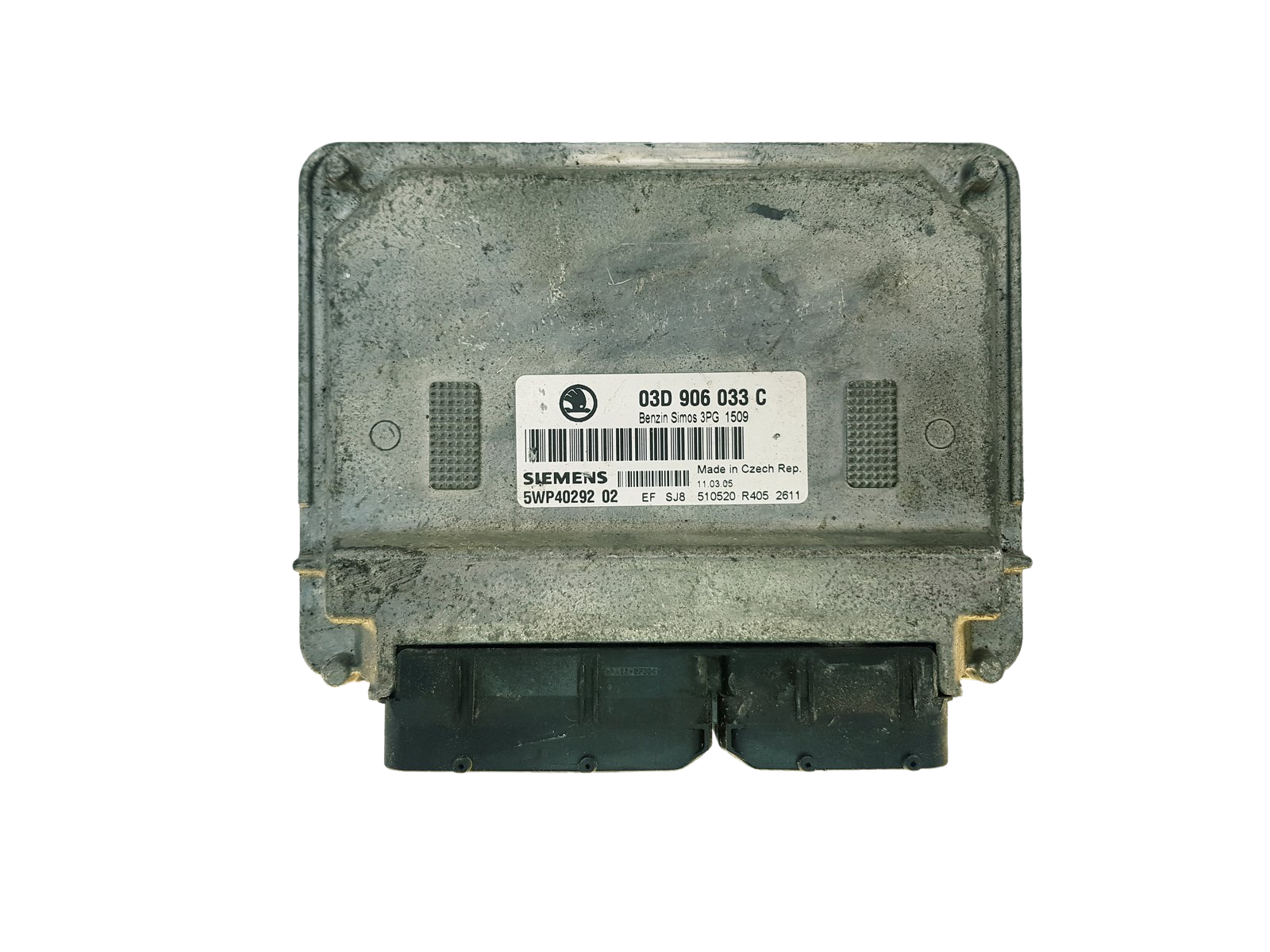 Steuergerät 03D906033C 5WP40292 02 Skoda Siemens 32204 main product photo