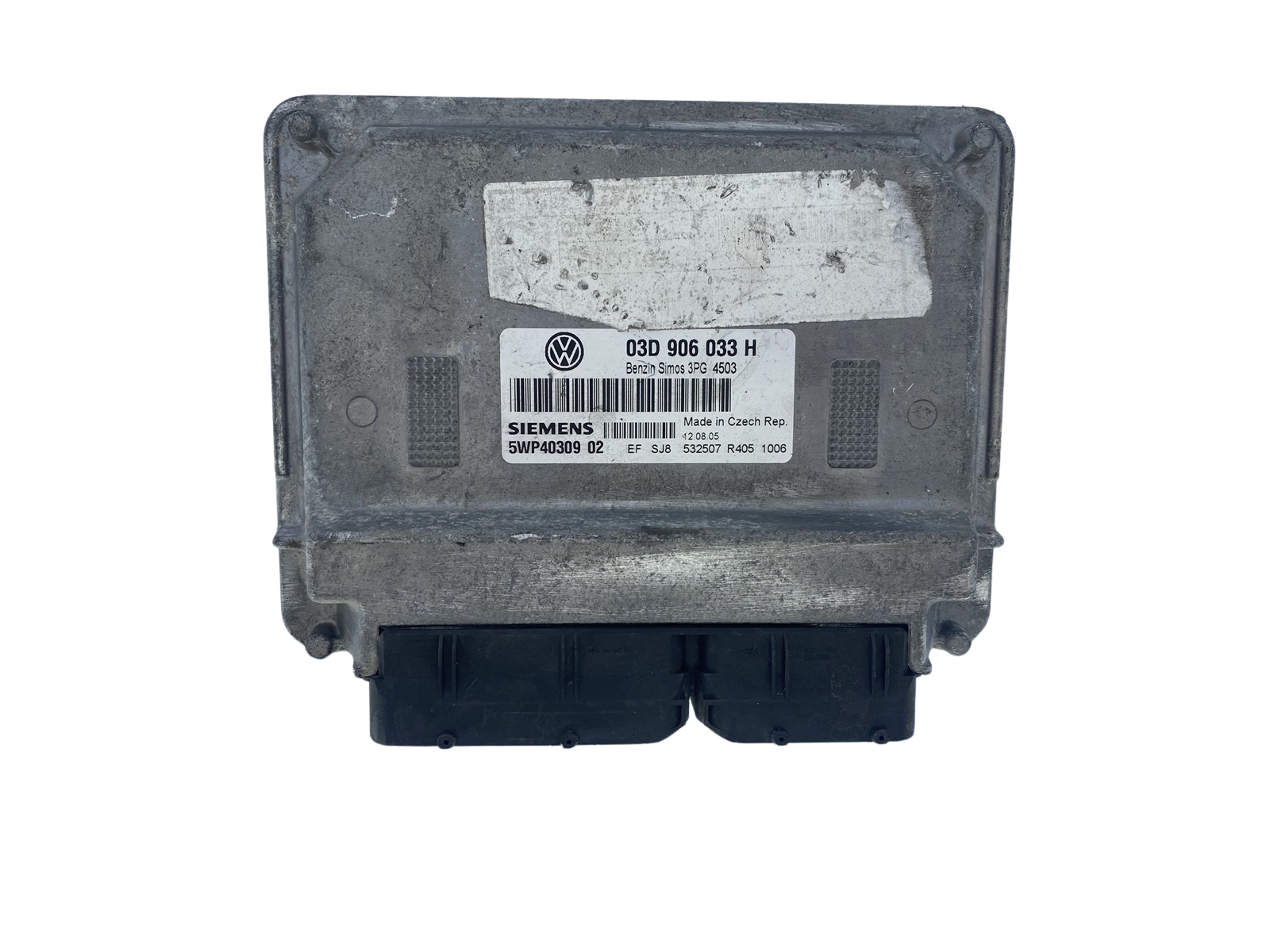 Steuergerät 03D906033H 5WP40309 02 VW Siemens 50748 main product photo