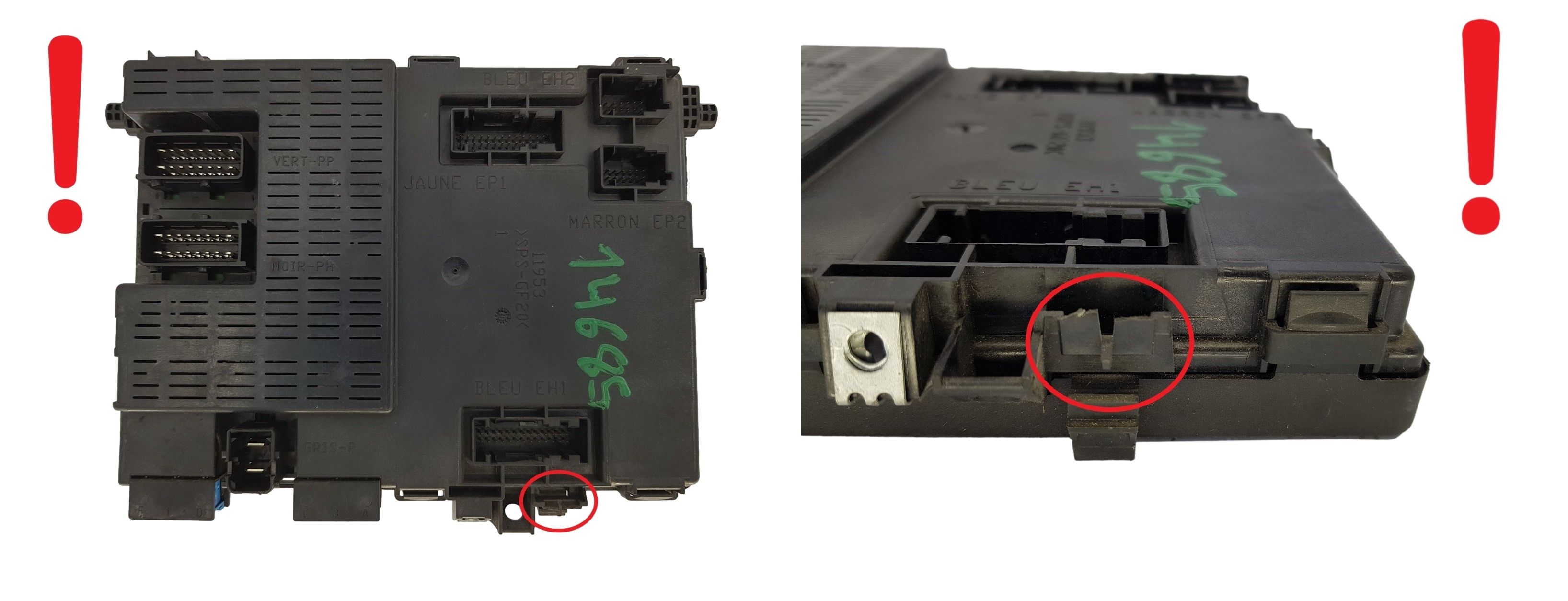 Steuergerät BSI CN2 9646022780 73004512 PSA Valeo main product photo