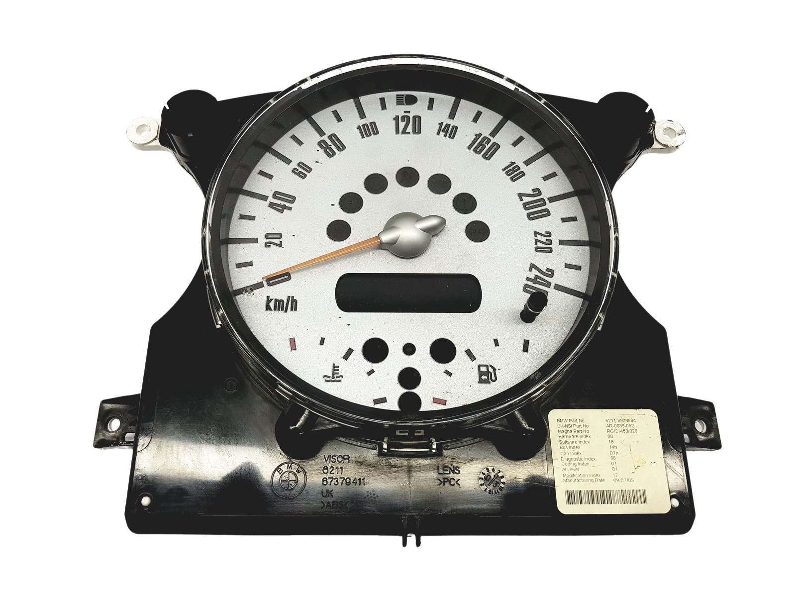 Tacho Kombiinstrument Mini Cooper 6211 6928884 39874 main product photo