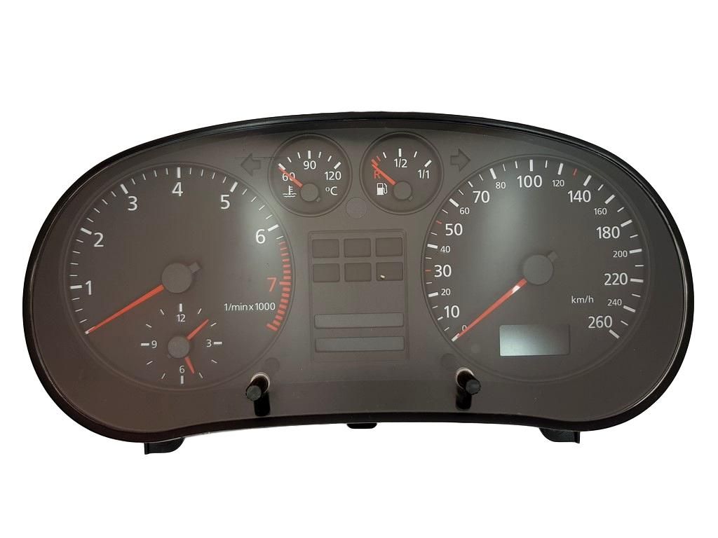 Tacho Kombiinstrument Audi A3 8L 8L0919860E 8809 main product photo