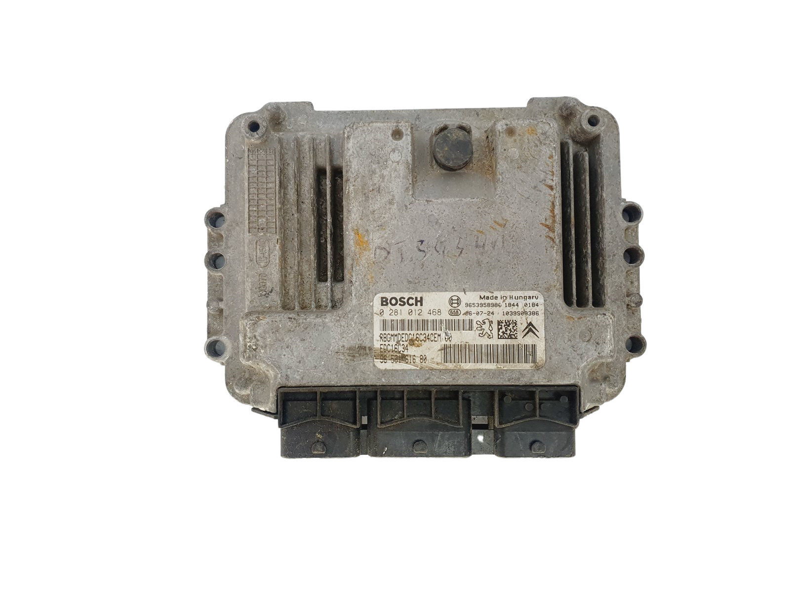Steuergerät 0281012468 9656161680 PSA Bosch 38395 main product photo