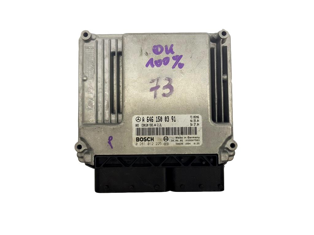 Product Image for Steuerungen, Computer – Starterset Mercedes-Benz A6461500391 / A 646 150 03 91 / 0281012225 / 0 281 012 225 / 1039S07583